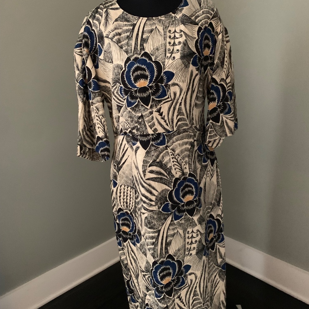 Dries Van Noten floral dress